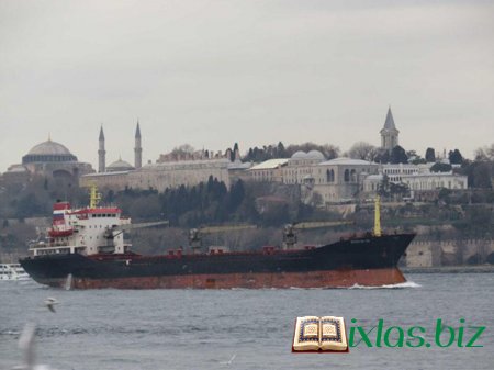 Rus gəmisi türklərə meydan oxudu